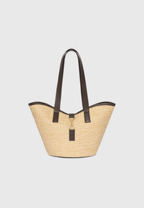 Emera - Raffia Tote Bag - Natural