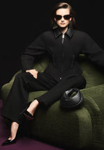 Sky - Hourglass Gabardine Jacket - Black