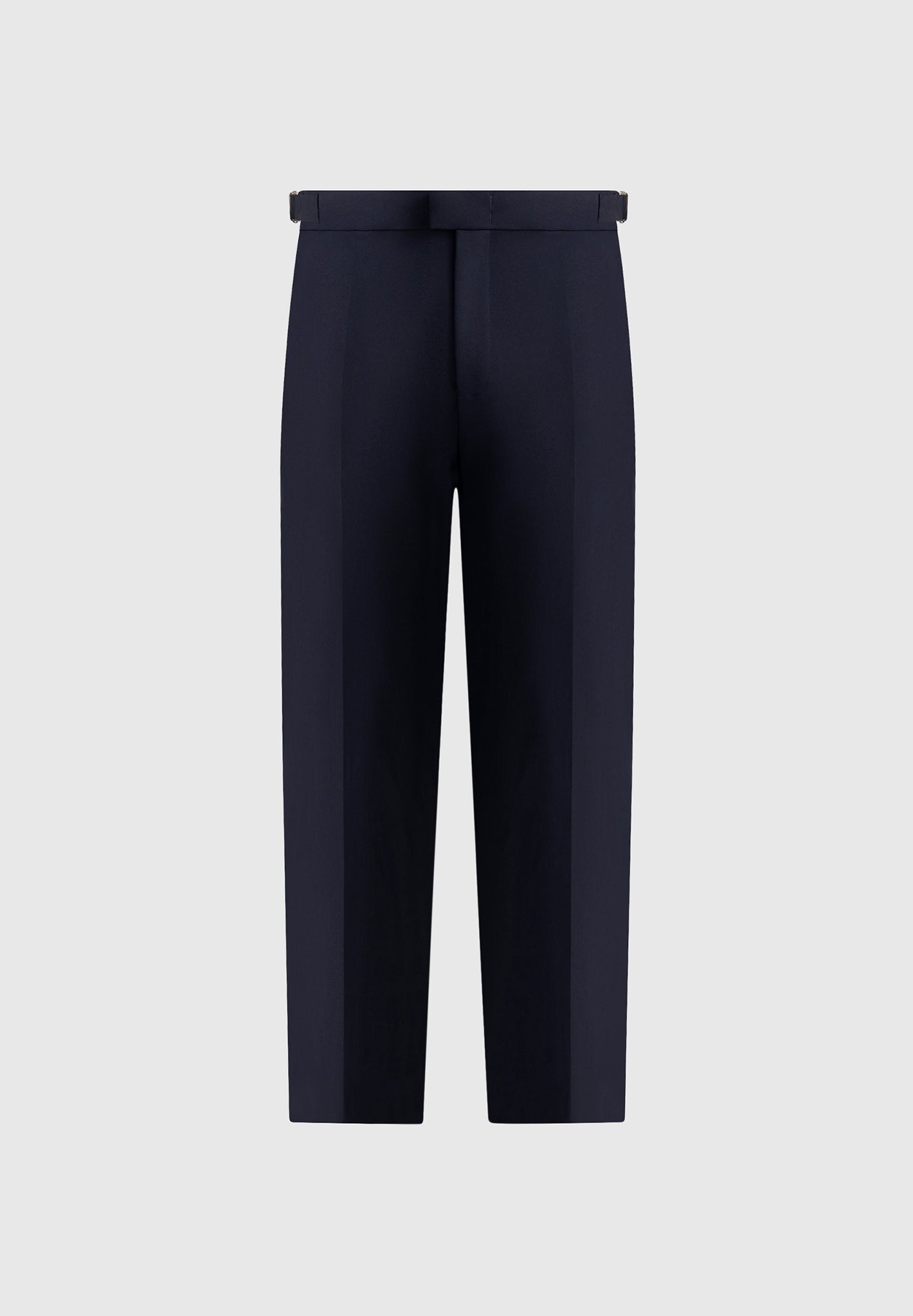 Aiden - Slim Fit Stretch Trousers - Navy