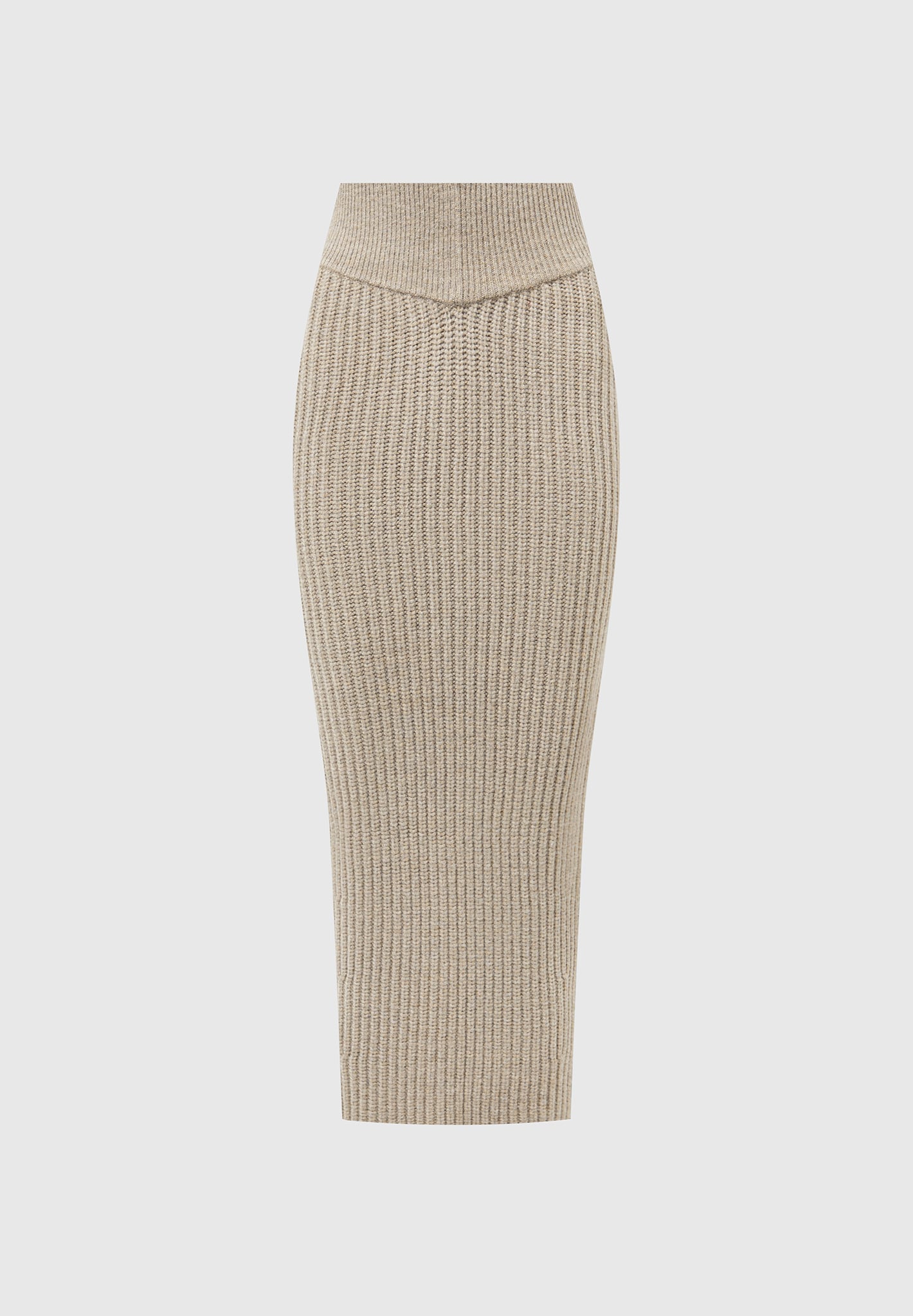 angled-waist-knit-maxi-skirt-beige-marl