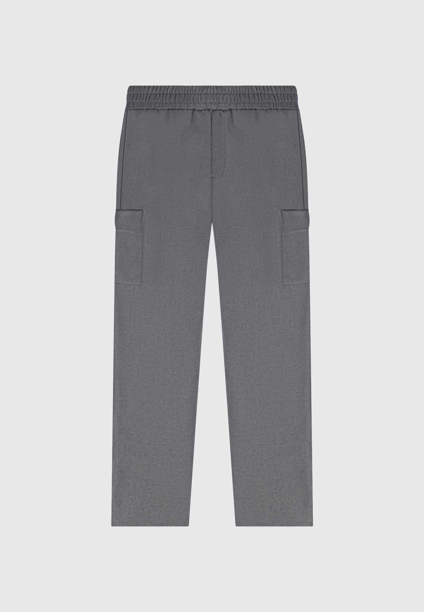 Angular Pocket Cargo Pants - Grey Marl