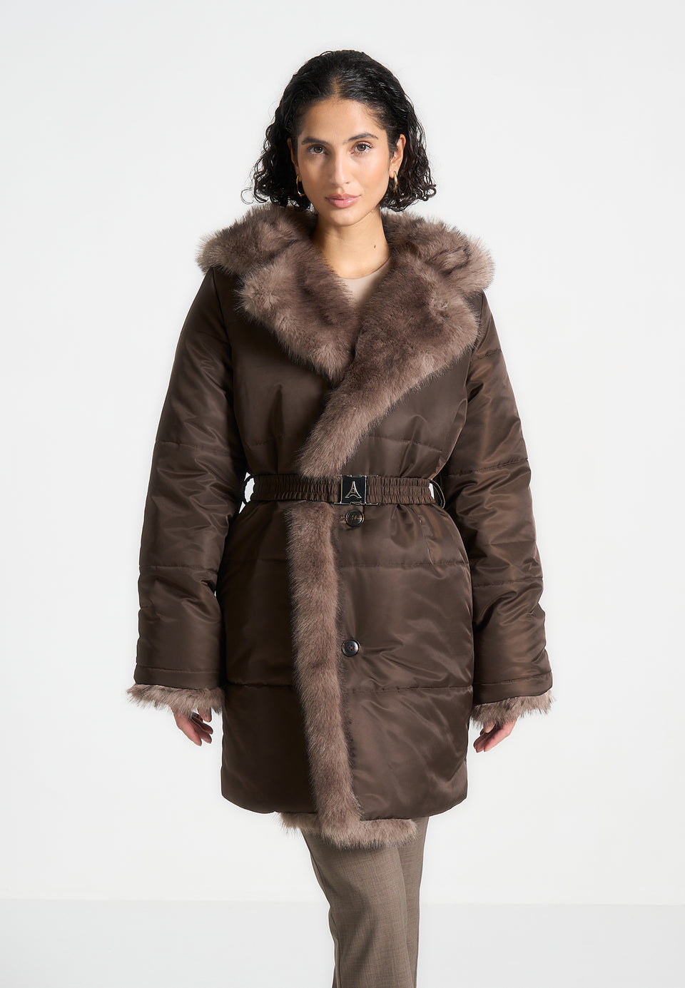 alima-fur-longline-belted-coat-brown