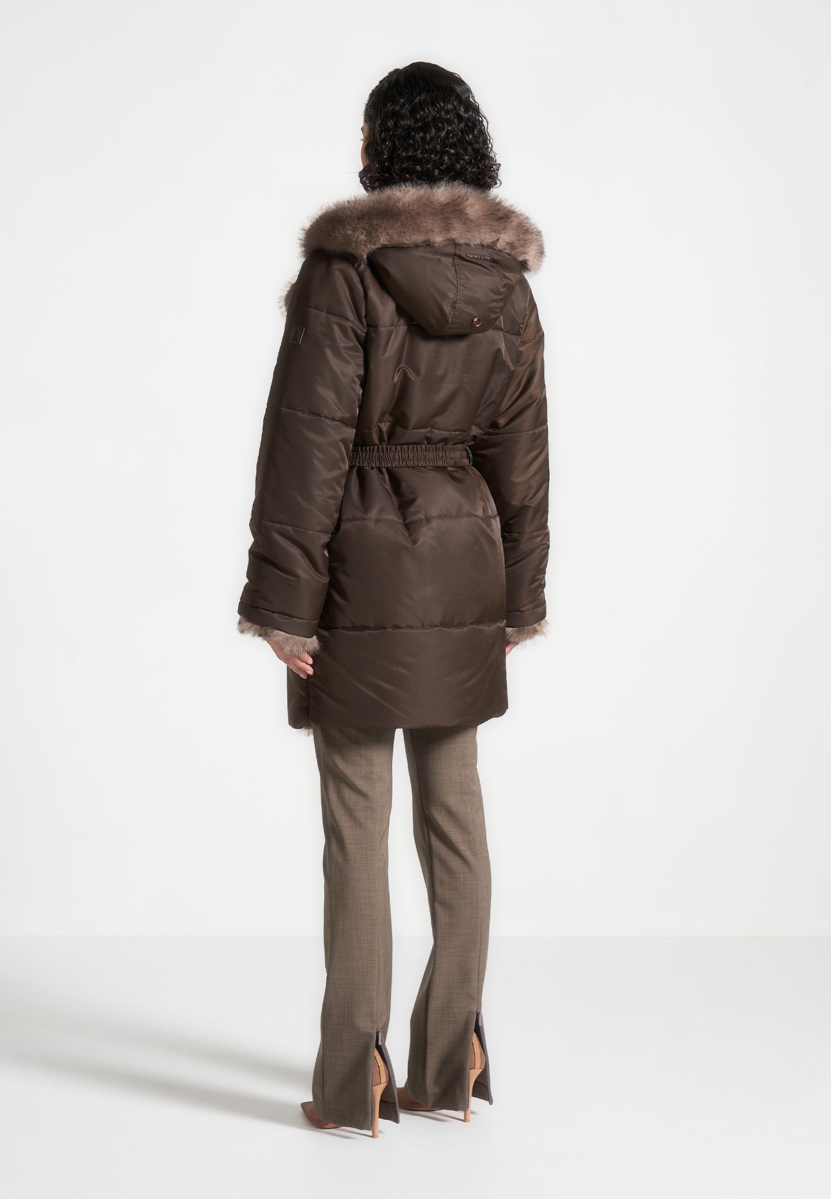 alima-fur-longline-belted-coat-brown