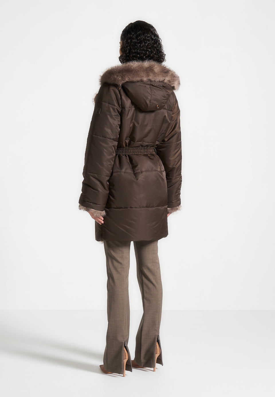 alima-fur-longline-belted-coat-brown
