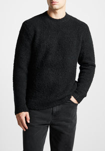 Boucle Knit Jumper - Black