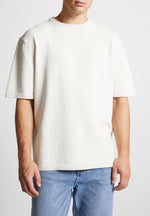 boucle-knit-oversized-fit-t-shirt-cream