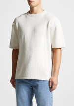 boucle-knit-oversized-fit-t-shirt-cream