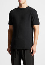 boucle-knit-regular-fit-t-shirt-black