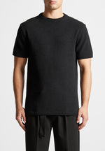 boucle-knit-regular-fit-t-shirt-black