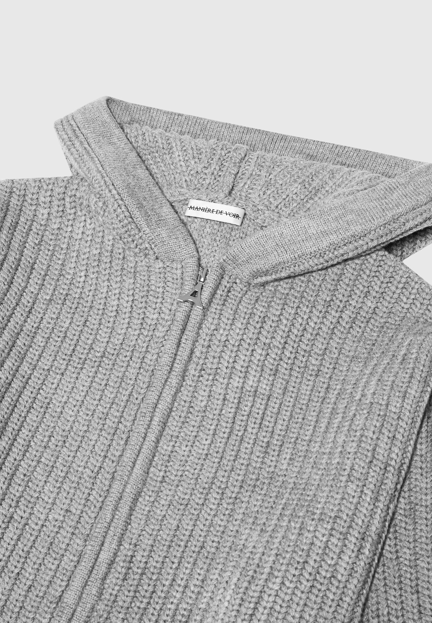 chunky-knit-zip-through-hoodie-light-grey