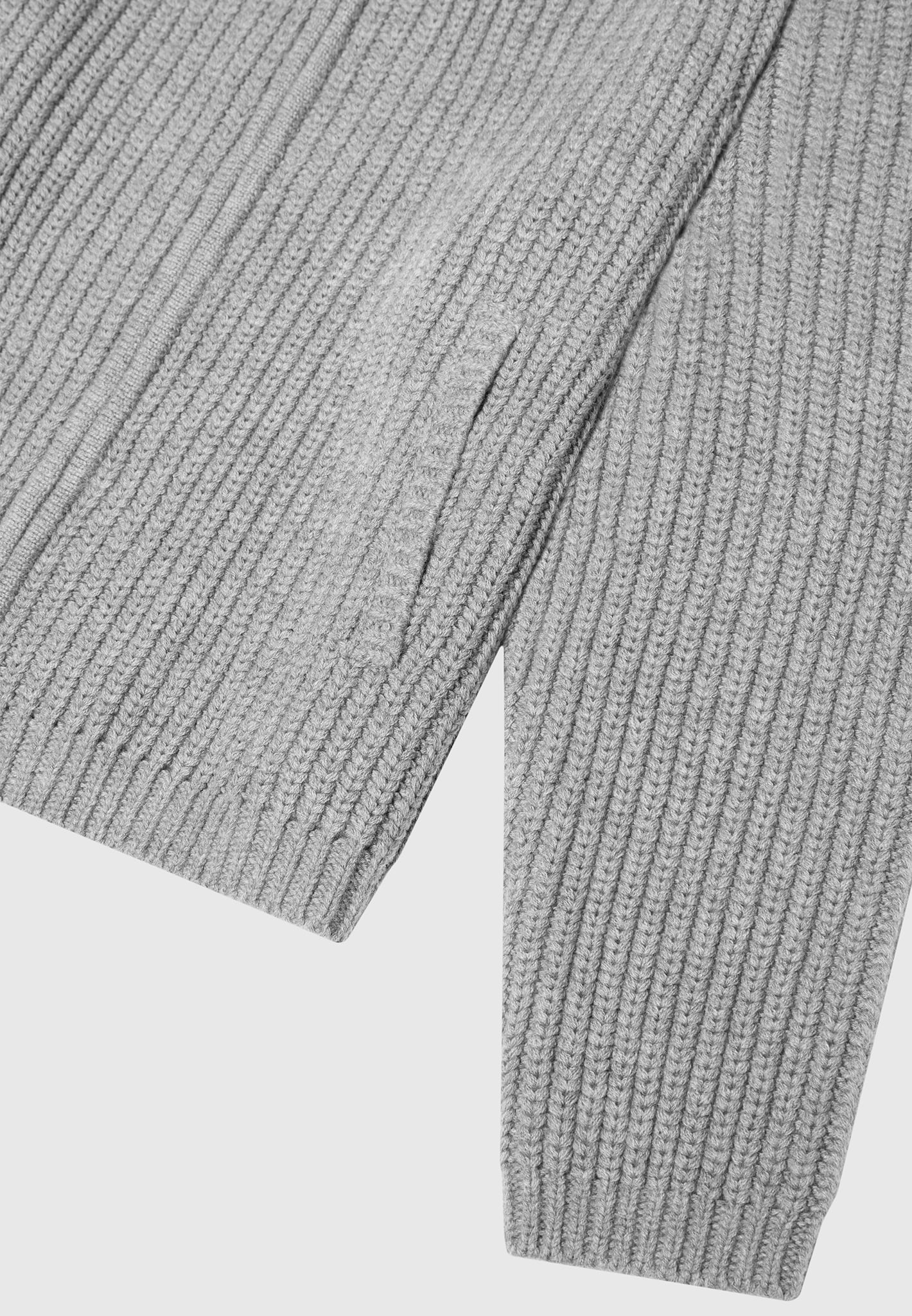 chunky-knit-zip-through-hoodie-light-grey