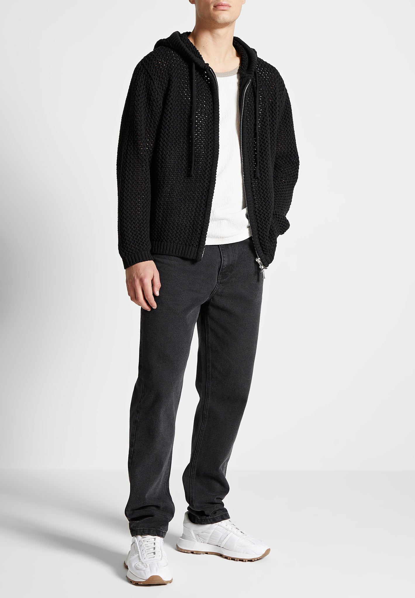 crochet-knitted-hoodie-black
