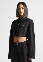 cropped-tacked-sleeve-jacket-black