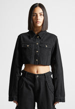 cropped-tacked-sleeve-jacket-black