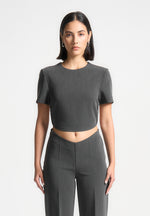 curved-hem-backless-top-with-tie-dark-grey