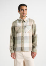 Rune - Unisex Check Overshirt - Sage