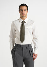 Ash - Leather Tie - Sage