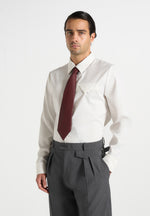 Ash - Leather Tie - Wine Red