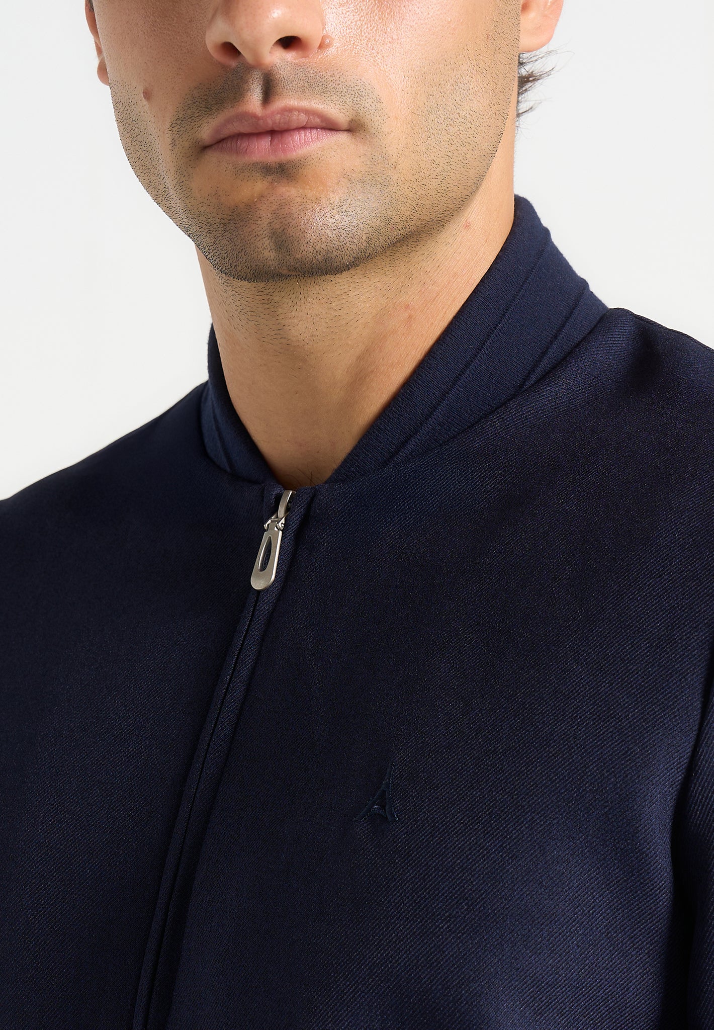 Sami - Tailored Bomber Jacket - Navy