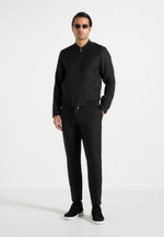 Sami - Tailored Bomber Jacket - Black