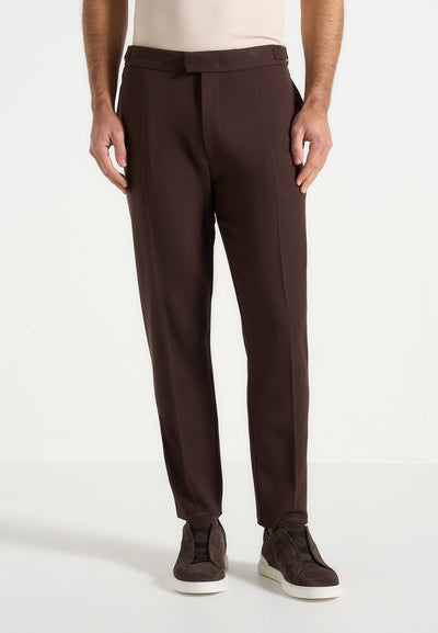 hubert-slim-fit-tailored-trousers-brown