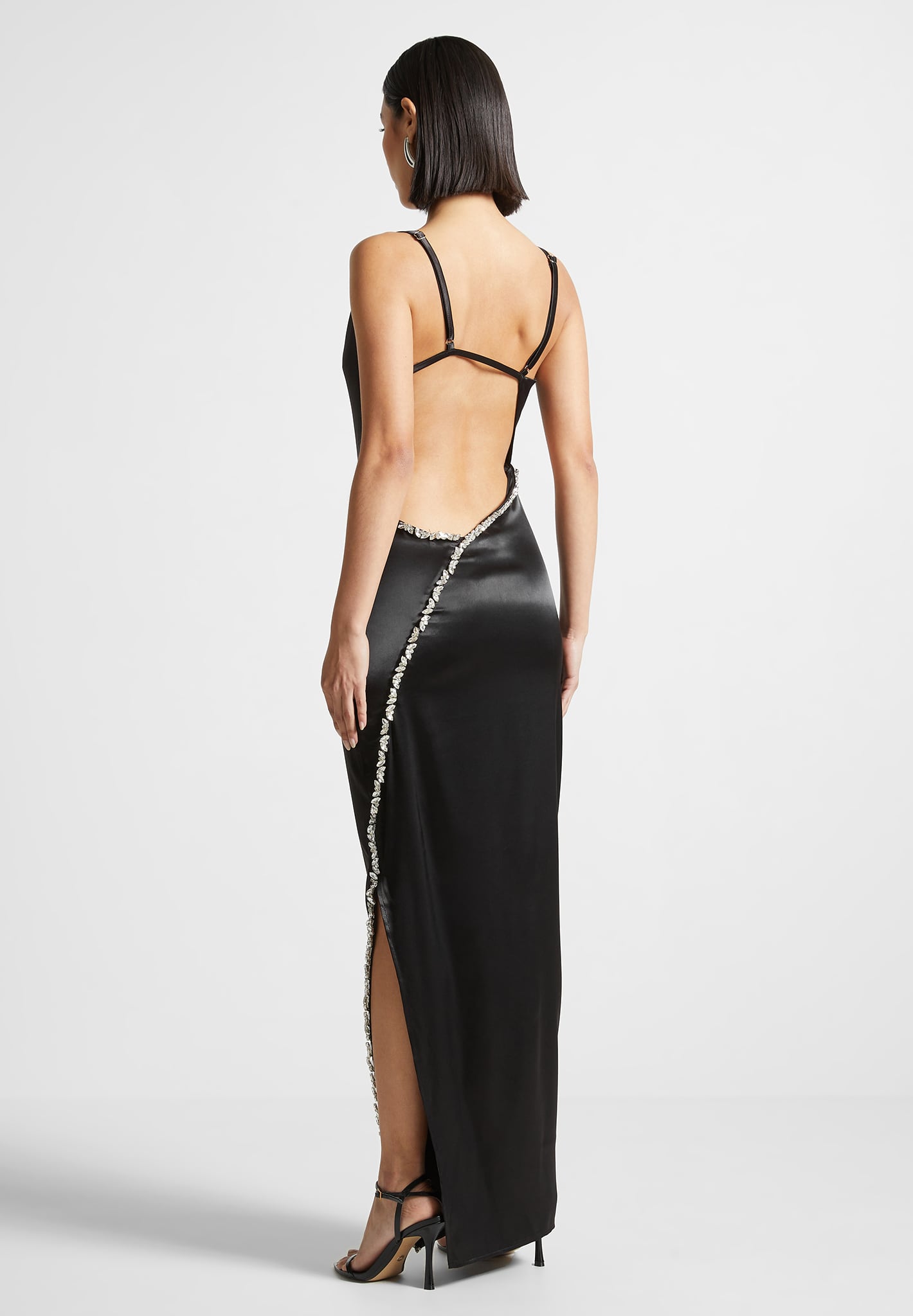 embellished-open-back-satin-midaxi-dress-black
