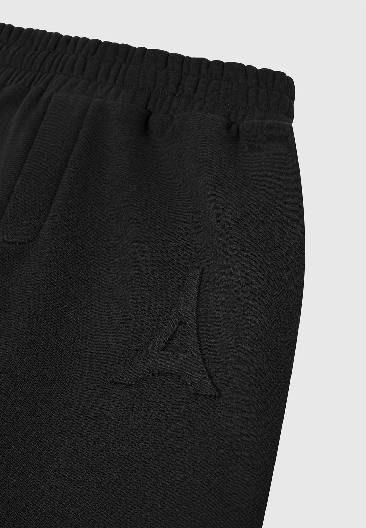 eternel-eiffel-embossed-joggers-black