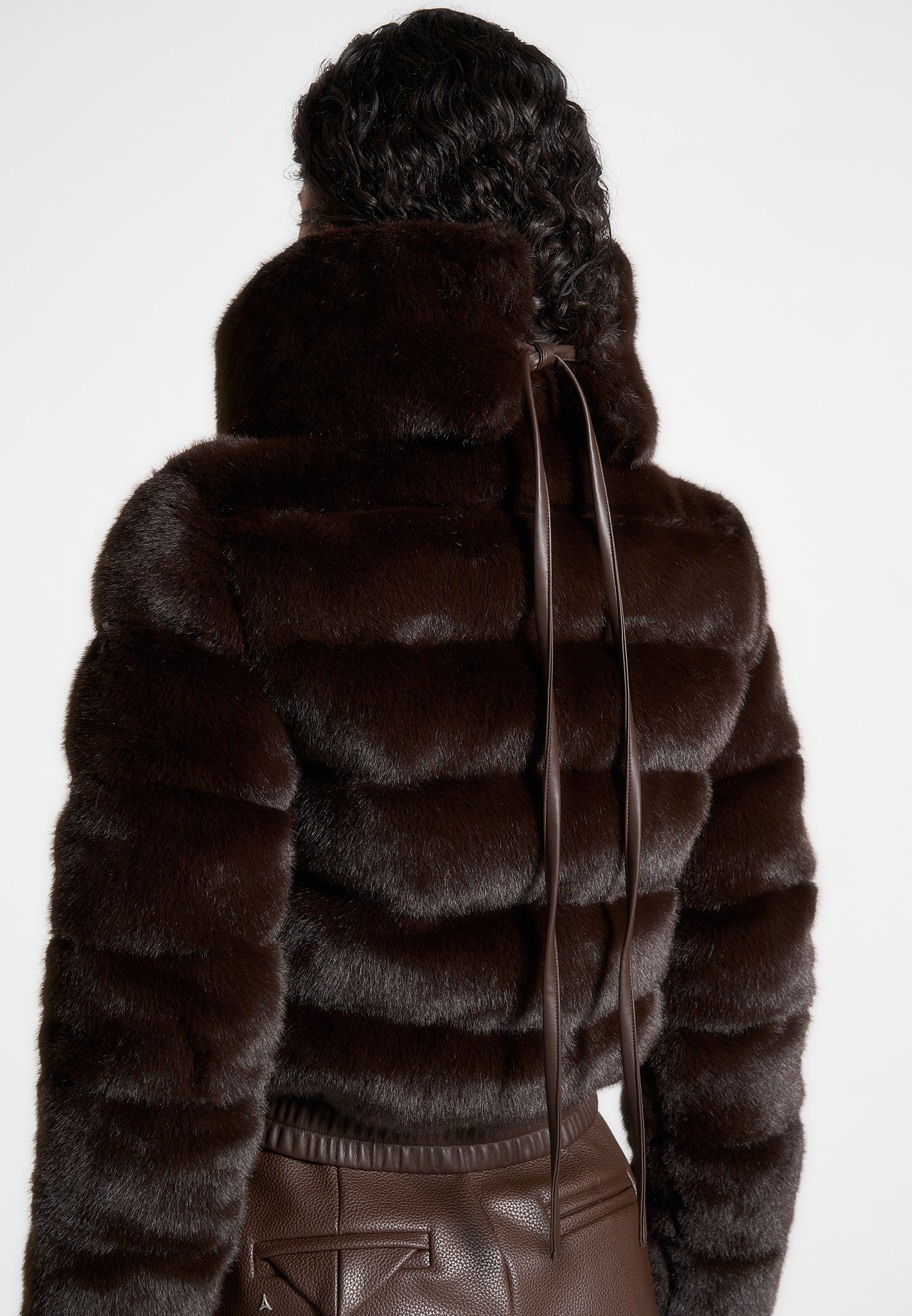 plush-ribbed-jacket-with-neck-scarf-brown
