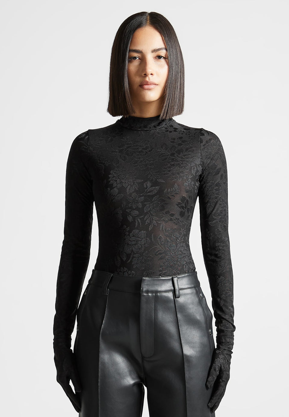 ivy-jacquard-bodysuit-with-gloves-black
