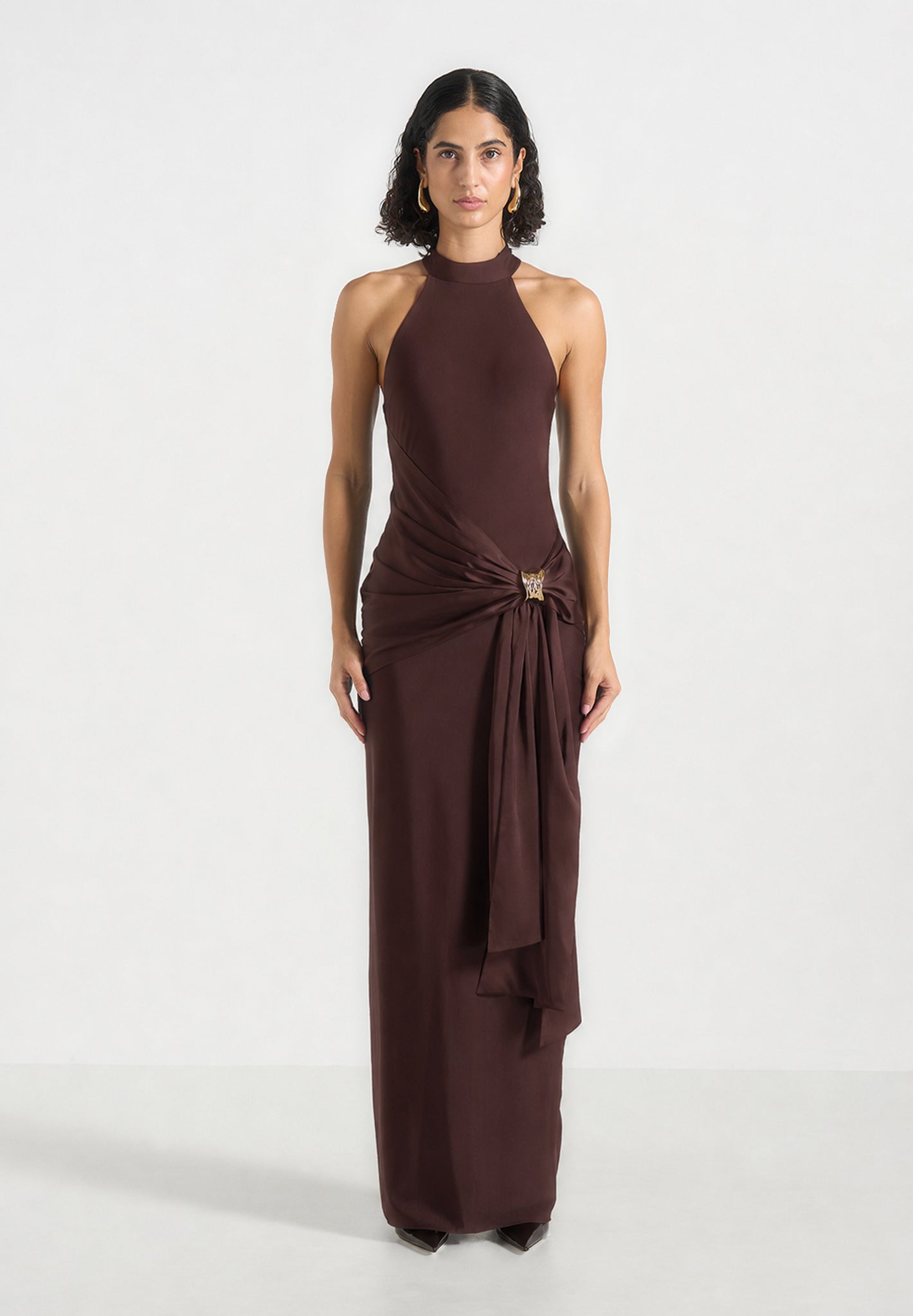 willow halter maxi dress WILLOW MAXI DRESS S | AU8