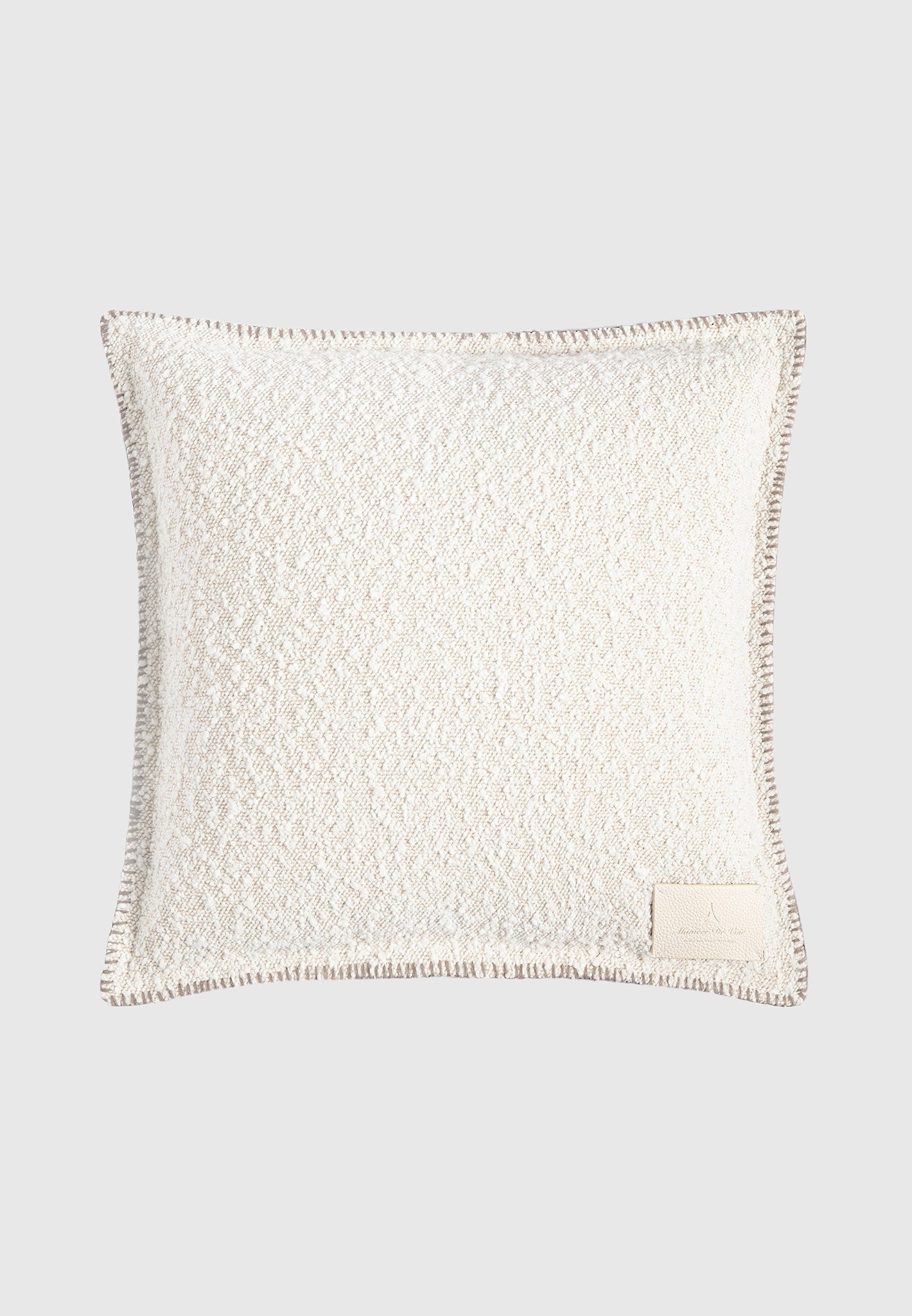 boucle-and-whipstitch-reversible-cushion-brown-cream