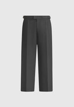 Boris - Tailored Button Cuff Trousers - Grey