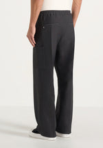 Luca - Relaxed Fit Pleated Pocket Trousers - Grey