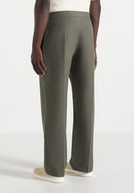 Henri - Foldover Trousers - Olive