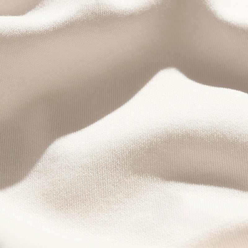 Georges - Varsity Cotton T-Shirt - Cream/Olive