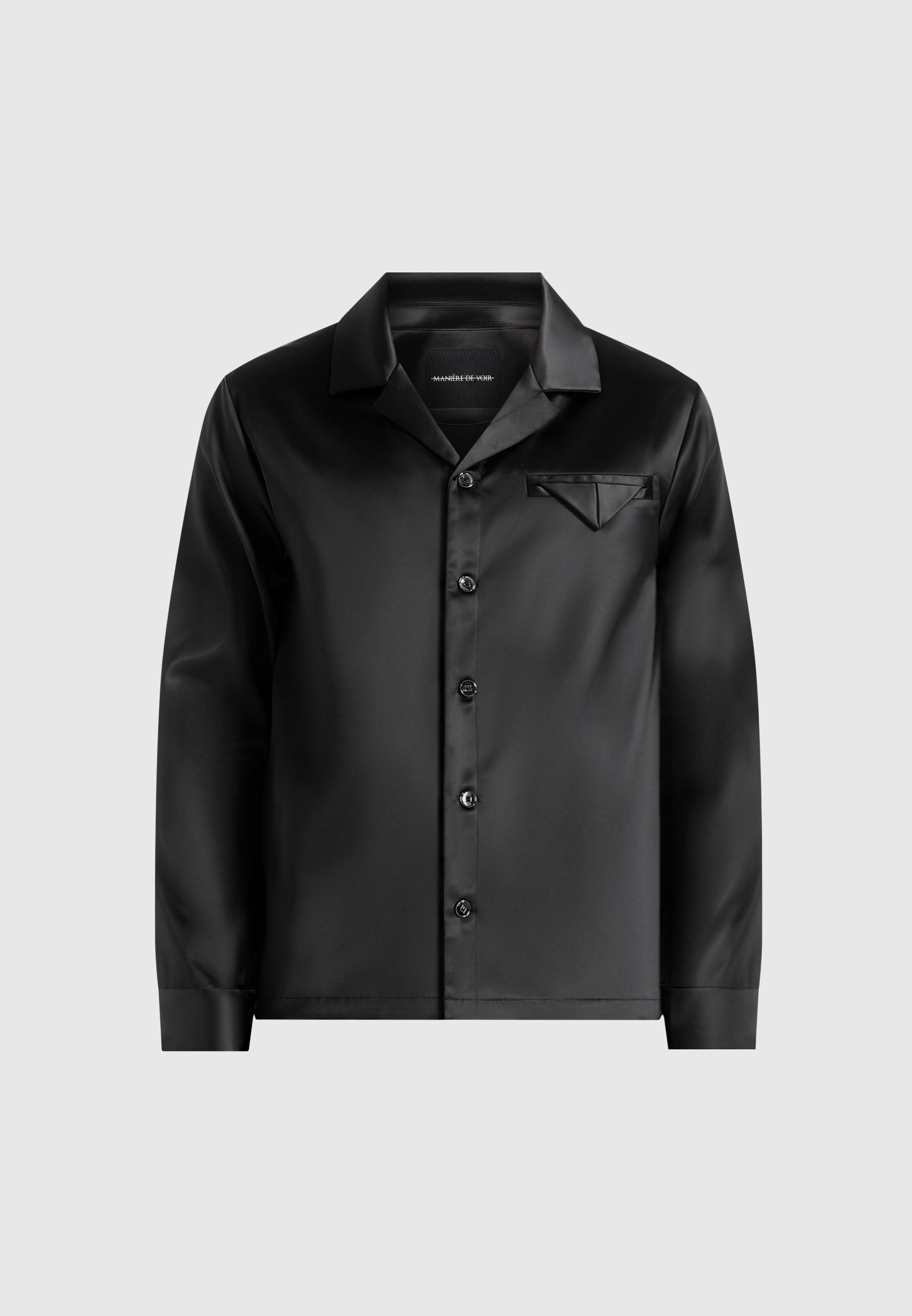 Constant - Satin Shirt - Black