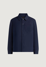 Valentin - Classic Tailored Long Sleeve Shirt - Navy