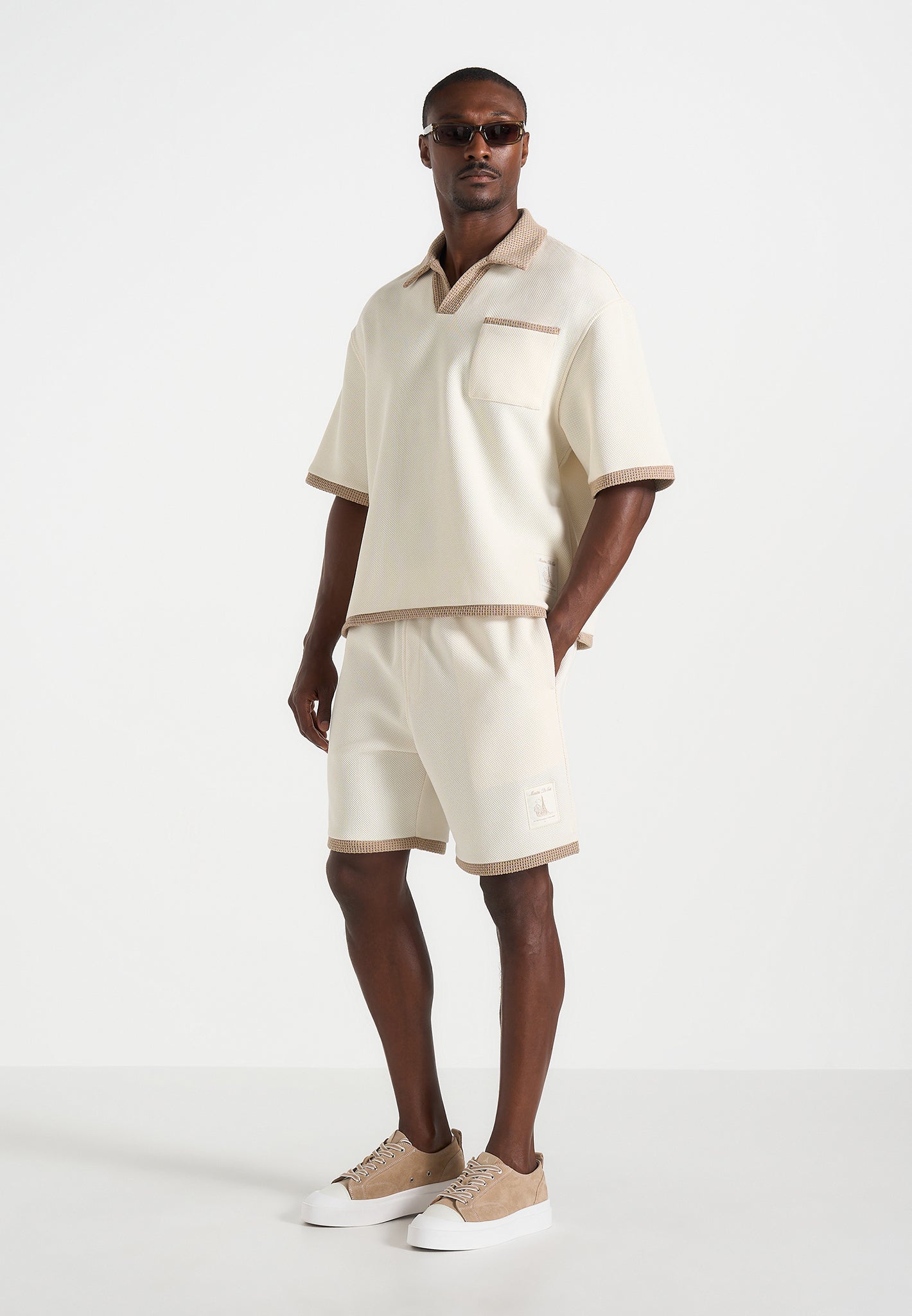 reuben-crochet-detail-shorts-cream