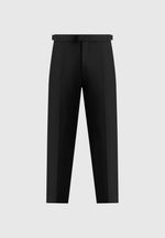 Hubert - Slim Fit Tailored Trousers - Black