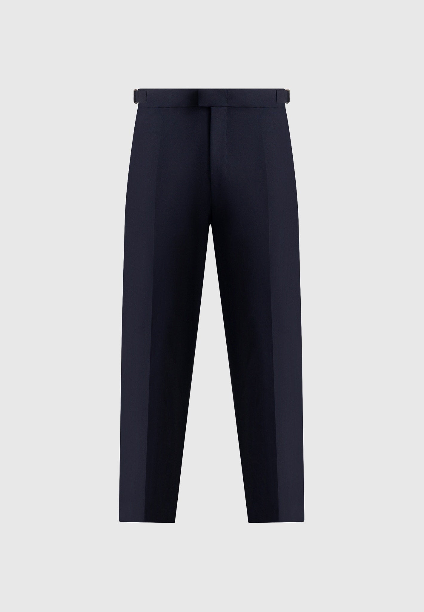 Hubert - Slim Fit Tailored Trousers - Navy