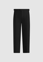 Hubert - Slim Fit Tailored Trousers - Black