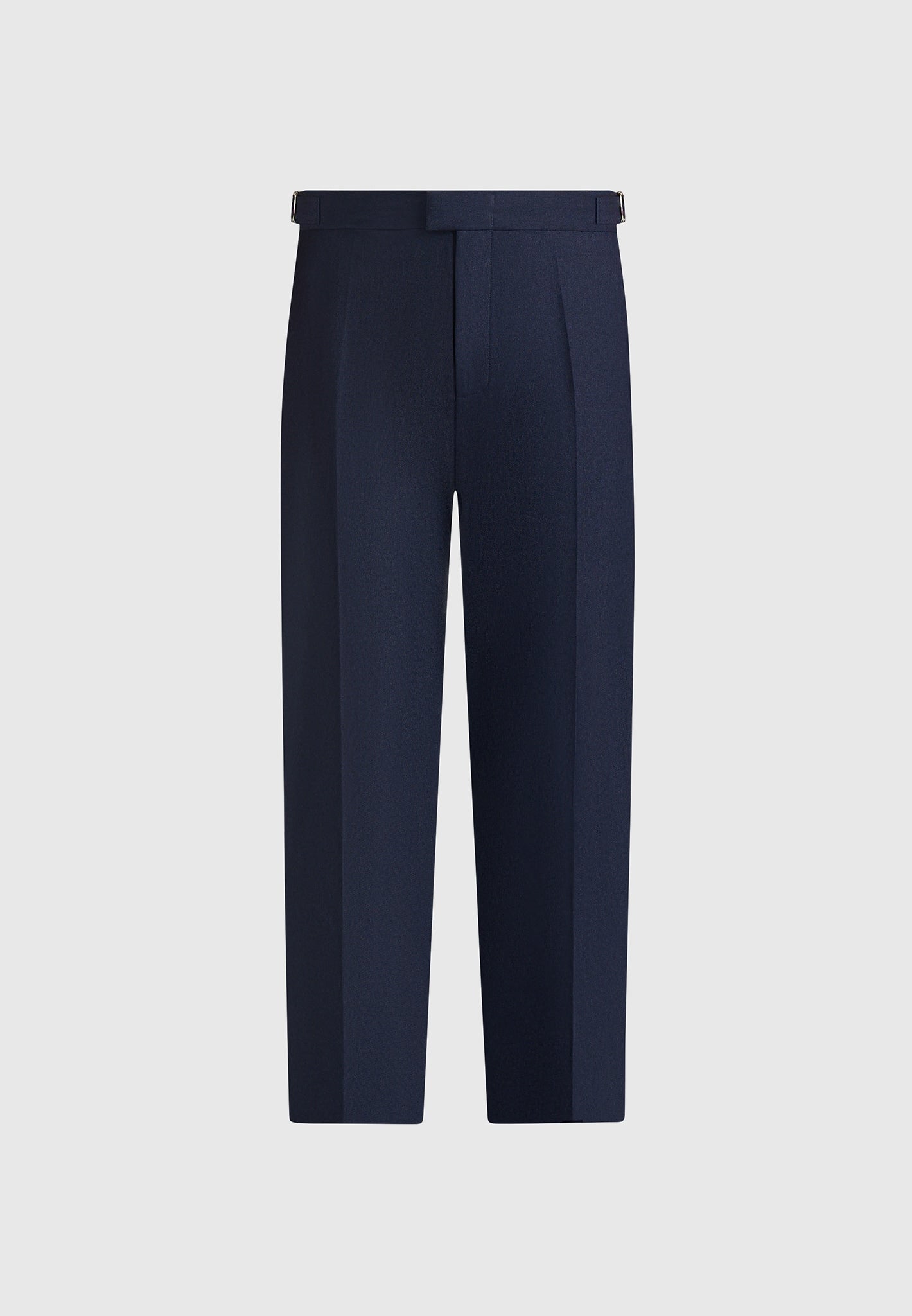 Hubert - Slim Fit Tailored Trousers - Navy