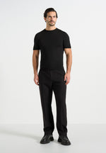 Joseph - Regular Fit Tailored Trousers - Black