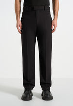 Joseph - Regular Fit Tailored Trousers - Black