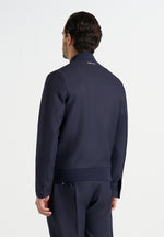 Sami - Tailored Bomber Jacket - Navy