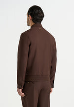 Sami - Tailored Bomber Jacket - Brown