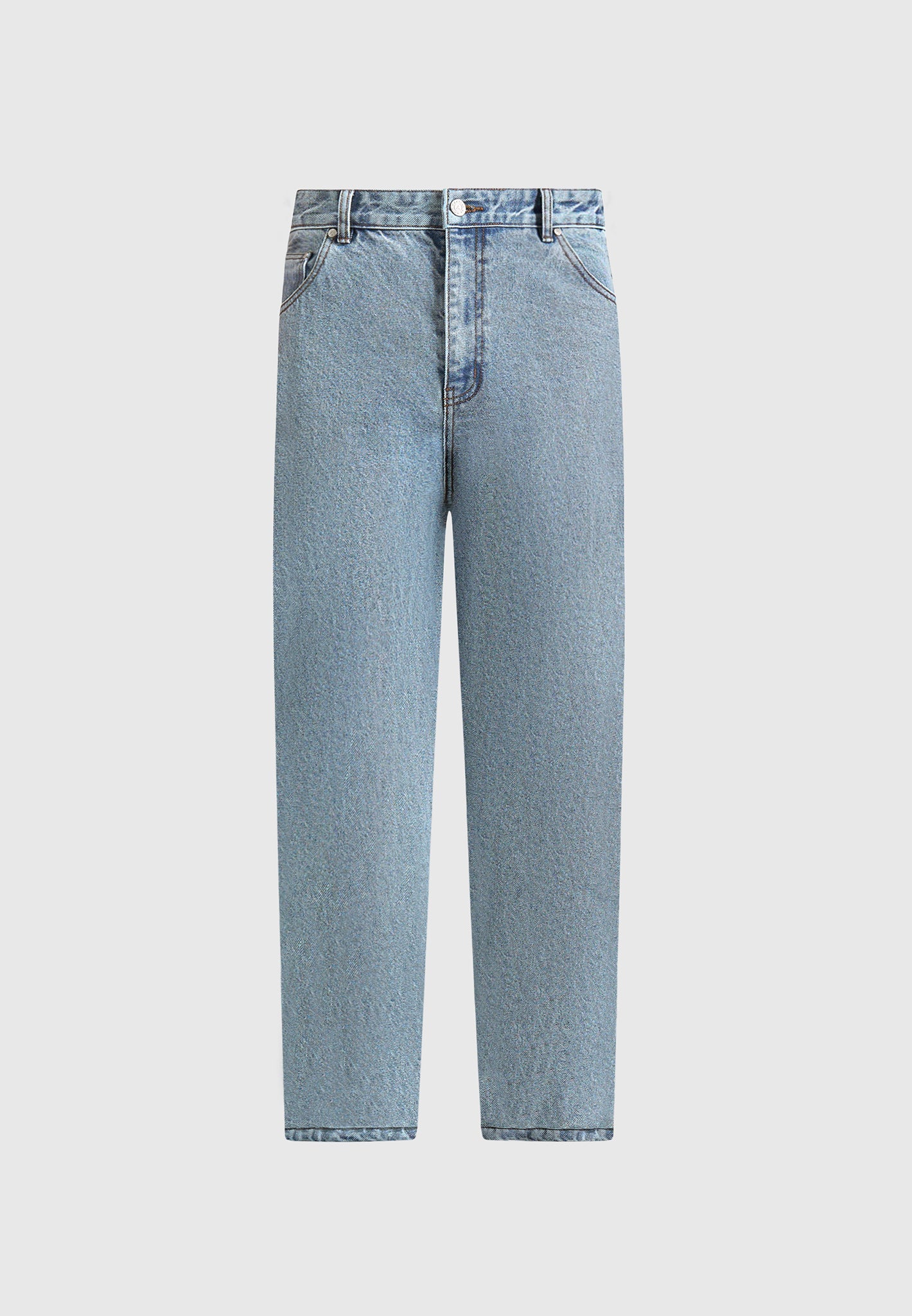 DN001 - Tapered Fit Jeans - Mid Blue