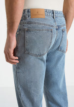 DN001 - Tapered Fit Jeans - Mid Blue