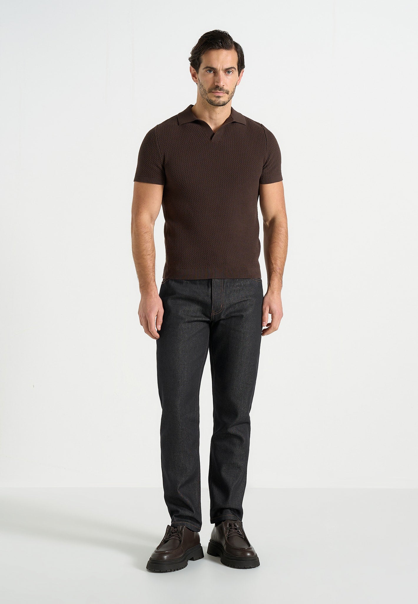 DN001 - Tapered Fit Jeans - Indigo 