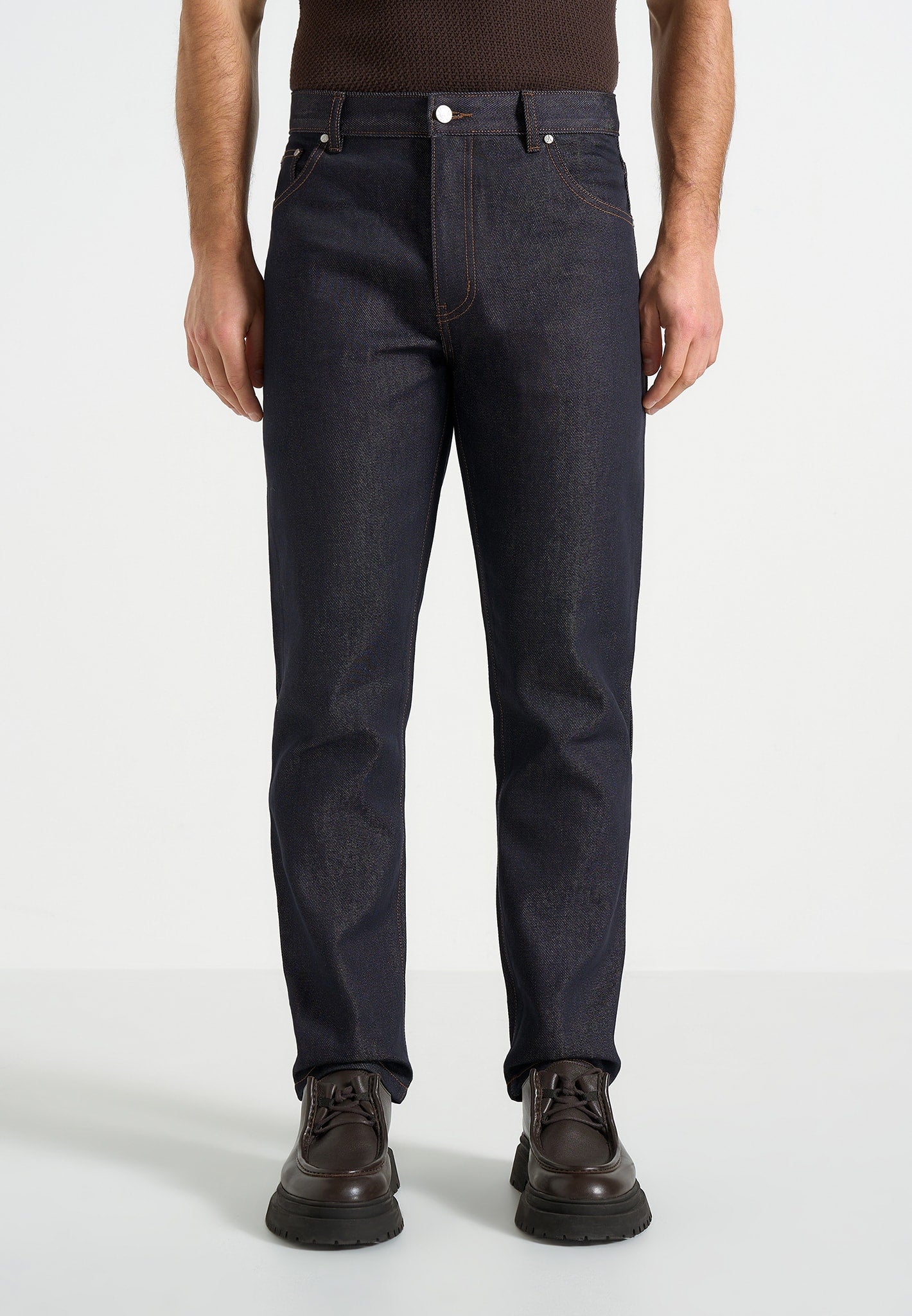 DN001 - Tapered Fit Jeans - Indigo